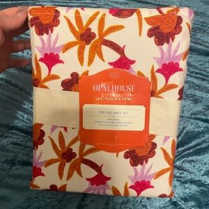 Opalhouse Jungalow Percale Sheet Set with Floral Design